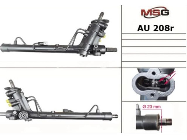 Caja de dirección MSG Rebuilding AU208R