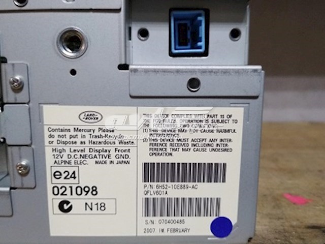 Pantalla multifunción Land Rover 6H5210E889AC precio, desde 84,85 EUR