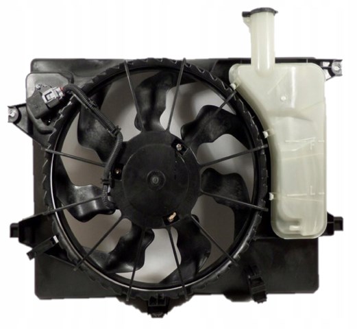 25380A6200 Hyundai/Kia difusor de radiador, ventilador de refrigeración, condensador del aire acondicionado, completo con motor y rodete