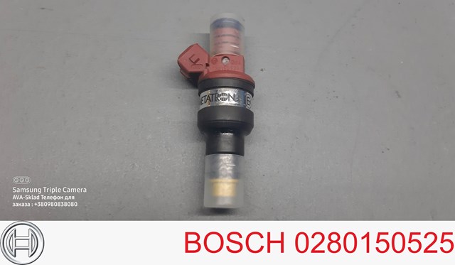 0280150525 Bosch Inyector de combustible
