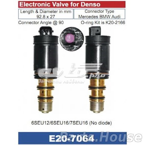 E20-7064 Santech valvula de expansion de alta presion