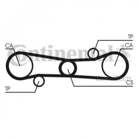 Comprar CT654 Continental/Siemens Correa distribución