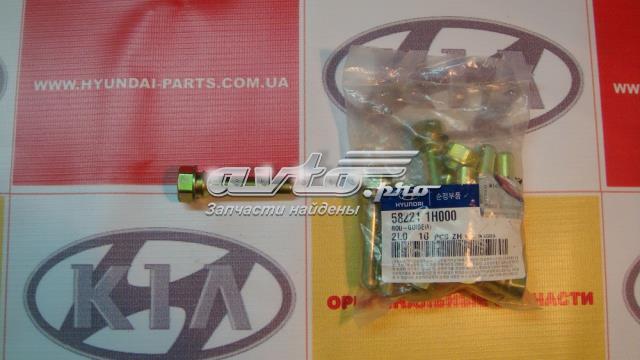 Pasador guía, pinza del freno trasera HYUNDAI 582211H000