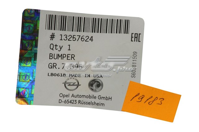 Comprar 13257624 General Motors Tope de amortiguador delantero