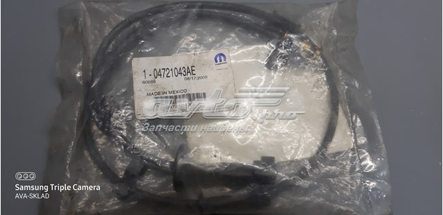 04721043AE Chrysler sensor abs trasero izquierdo