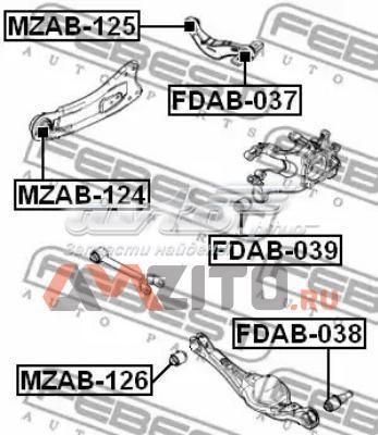 FDAB-038 Febest suspensión, brazo oscilante trasero inferior