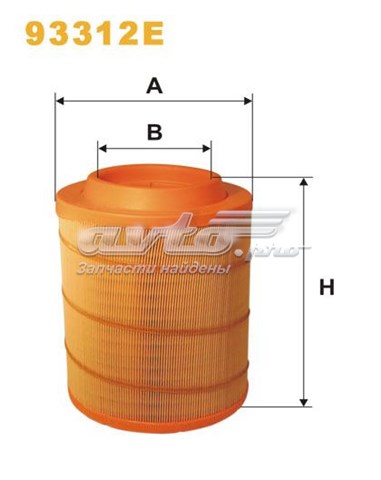93312E WIX filtro de aire