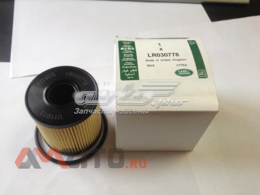 LR030778 Land Rover filtro de aceite