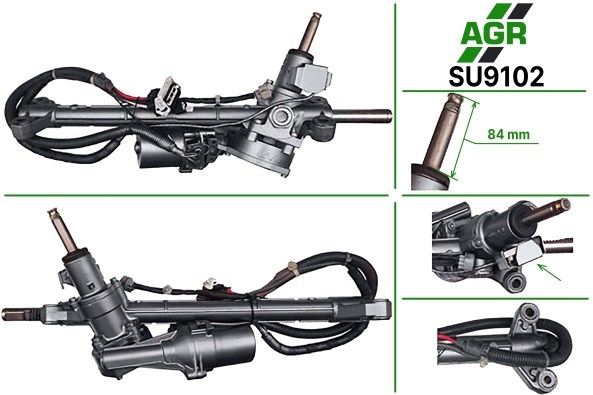 SU9102 AGR cremallera de dirección