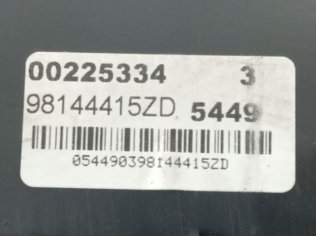 98329368ZD Peugeot/Citroen Unidad de control de elevalunas delantera izquierda