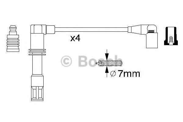 Cables de encendido Bosch 986356308