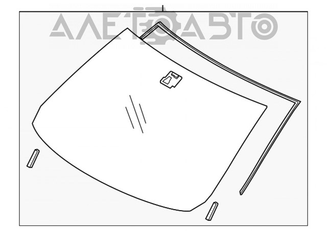 Comprar GJE863900B Mazda Luna parabrisas