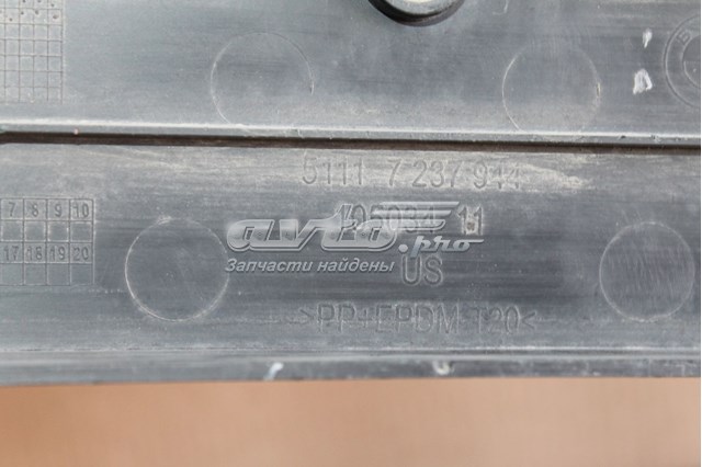 Comprar 51118059853 BMW Soporte de matrícula delantera