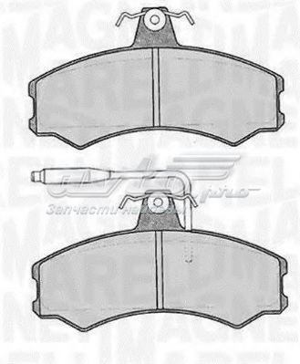 1611458680 Peugeot/Citroen pastillas de freno delanteras