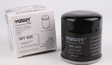 Filtro de aceite Wunder WY905 precio, desde 3,51 EUR