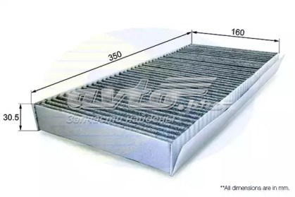 Filtro de habitáculo COMLINE EKF113A