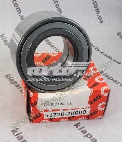 Rodamiento de rueda delantero FAG F806181