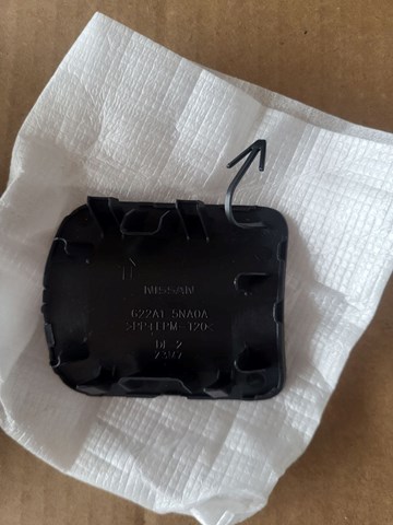Tapa cubre gancho de remolque para parachoques delantera Nissan/Infiniti 622A15NA0A precio, desde 46,90 EUR