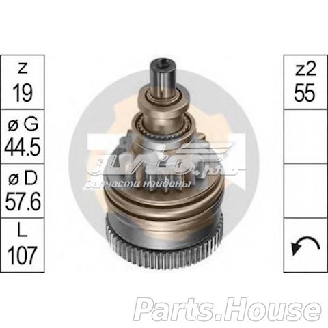 ZN0749 ZEN bendix, motor de arranque