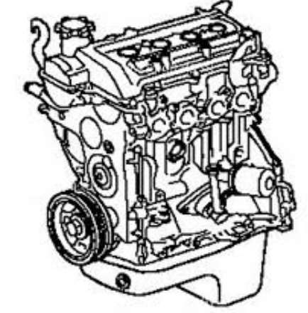 Motor completo para Daihatsu Terios I J100, J102, J122