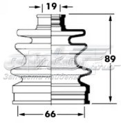 BCB6043 Borg&beck fuelle, árbol de transmisión exterior derecho