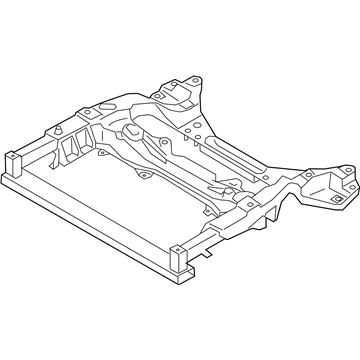 544014GA1A Nissan subchasis delantero soporte motor