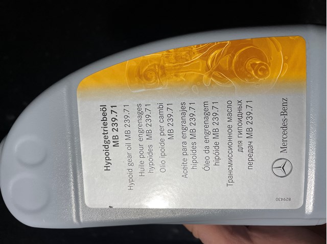 A001989880311 Mercedes Aceite caja cambios
