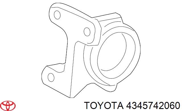 Soporte De Rodamiento Externo Del Eje Delantero para Toyota RAV4 (A3)
