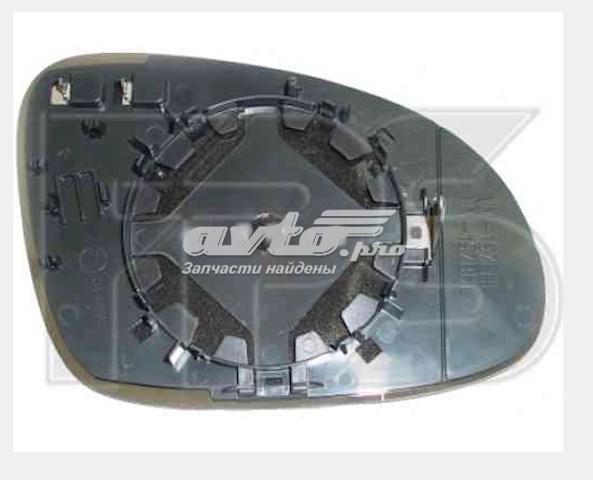 FP 6405 M51 FPS cristal de espejo retrovisor exterior izquierdo