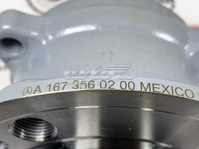 1673560200 Mercedes cubo de rueda trasero