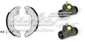 95618244 Peugeot/Citroen zapatas de frenos de tambor traseras