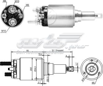 ZM3639 ZM interruptor magnético, estárter