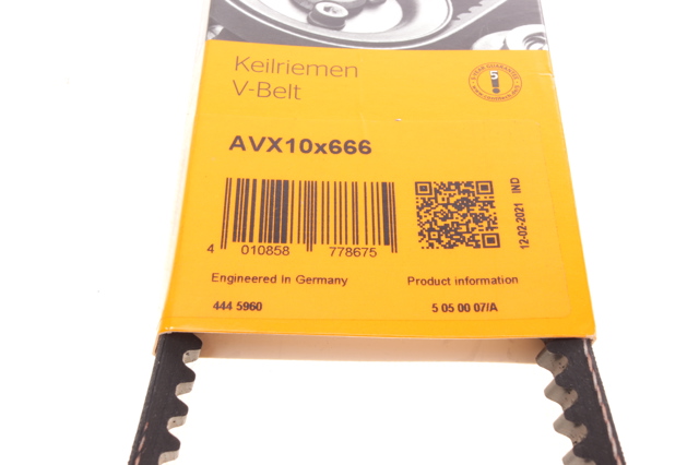Correa accesorios Continental/Siemens AVX10X666