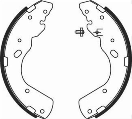 Zapatas de freno BC08450 Starline