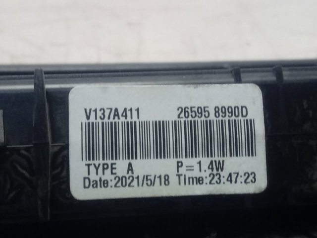 265958990D Renault (RVI) Luz central de freno