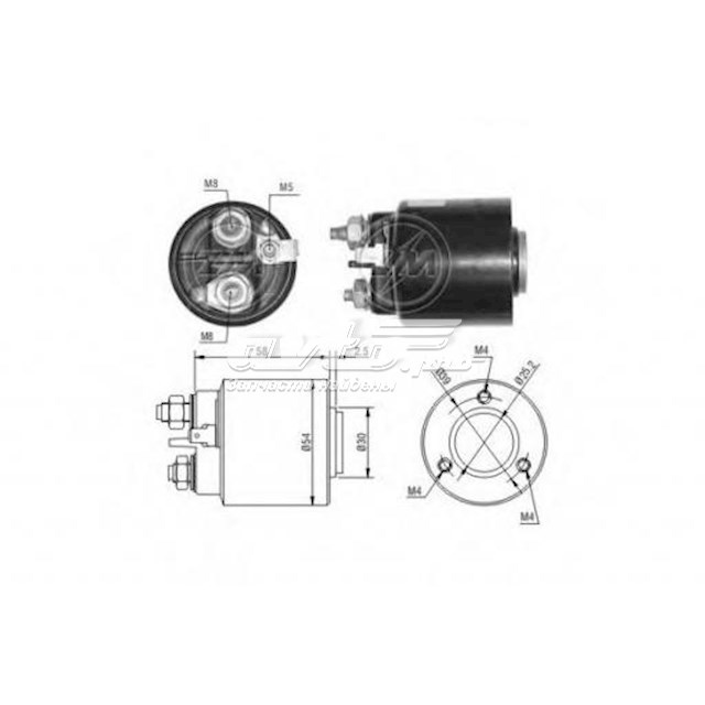 ZM492 ZM interruptor magnético, estárter