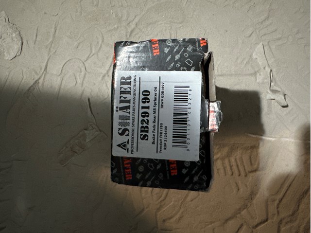 Pastillas traseras de freno Shafer SB29190 precio, desde 26,57 EUR