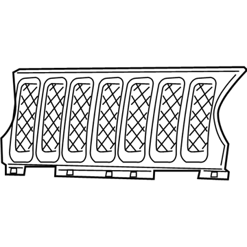 Rejilla delantera Chrysler 68091527AA precio, desde 47,65 EUR