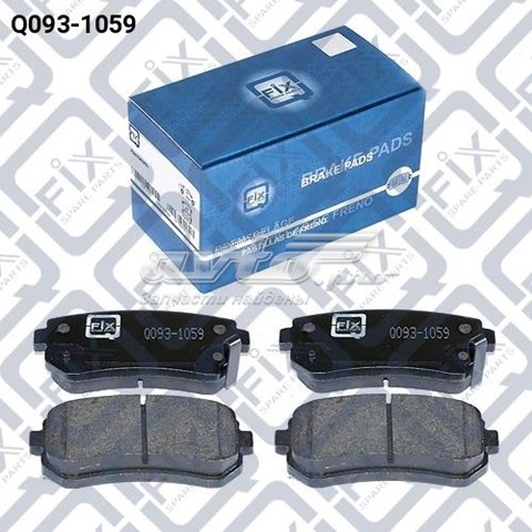 Comprar Q0931059 Q-fix Pastillas de freno traseras