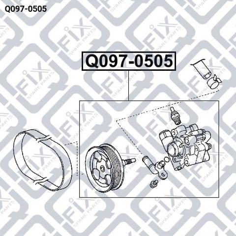 Comprar Q0970505 Q-fix Bomba servodireccion