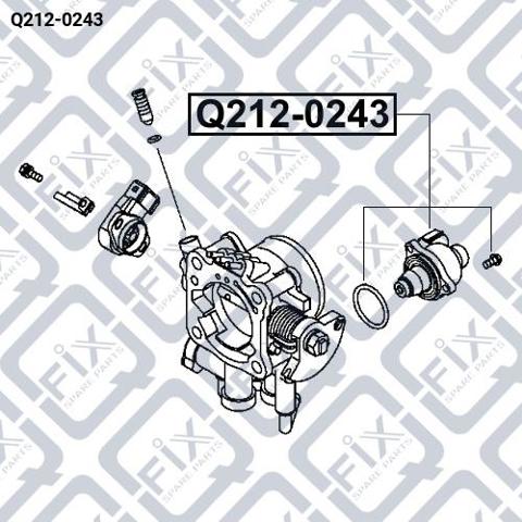Q2120243 Q-fix Regulador de ralentí