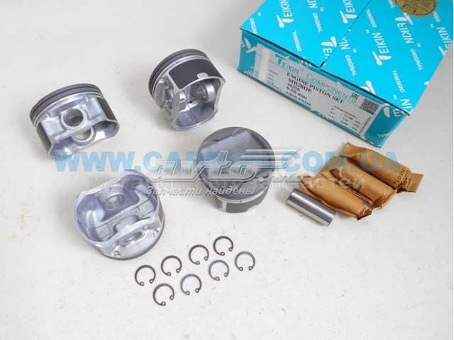 44350050 Teikin juego de piston para motor, 2da reparación (+ 0,50)