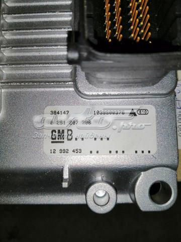 6235126 Opel módulo de control del motor (ecu)