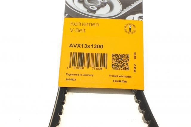 Correa de alternador AVX13X1300 Continental/Siemens