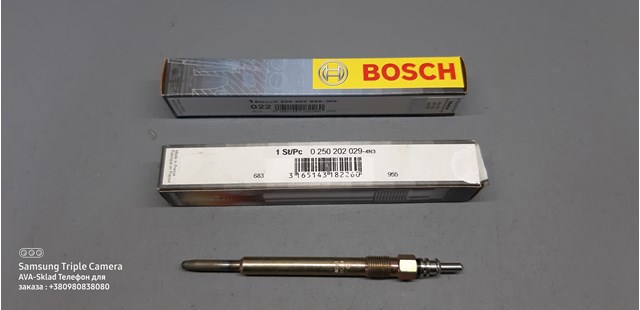 0250202029 Bosch Bujías de calentamiento