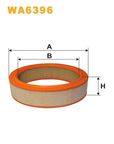 WA639612 WIX Filtro de aire de motor