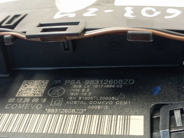  Conmutador columna dirección Peugeot 3008 2