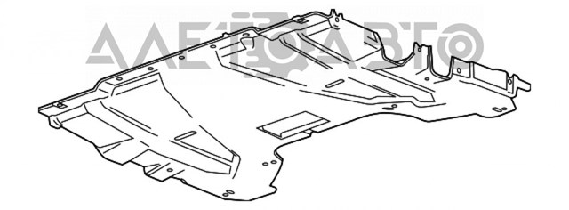 638425DA0A Nissan guardabarros interior, aleta delantera, derecho