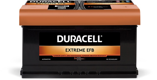 DE75EFB Duracell Batería Start-Stop