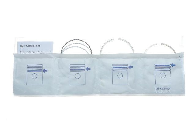 Juego de aros de pistón para 1 cilindro, sobremedida (+0,50 mm) 800113810050 Kolbenschmidt